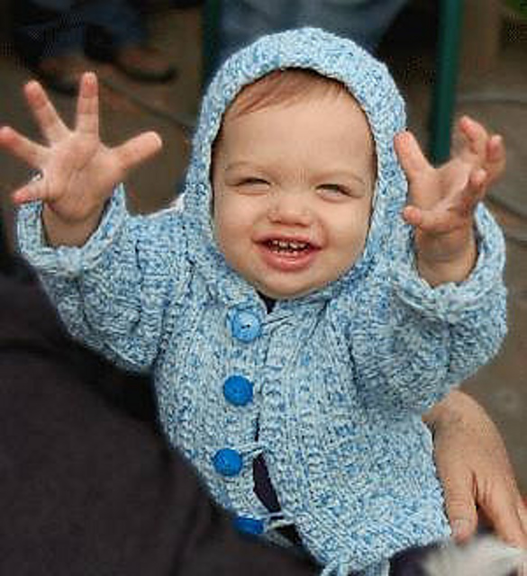 Puffin Baby Toddler Hoodie Cardigan