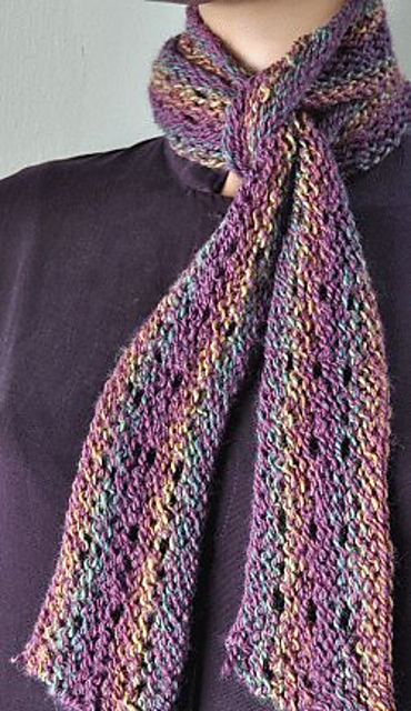Mendocino Skinny Scarf