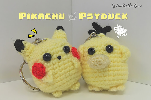Chibi Pikachu Psyduck Pokemon