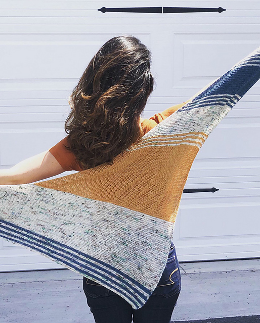 Sneffels Triangle Scarf