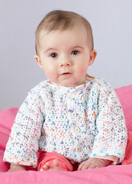 Happy Dots Baby Cardigan
