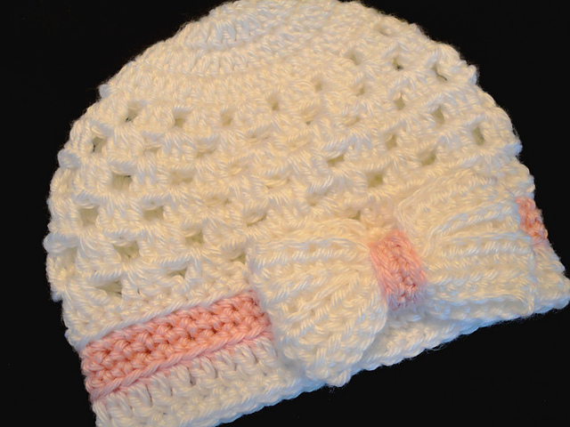 Baby Girl Sassy Hat With Bow