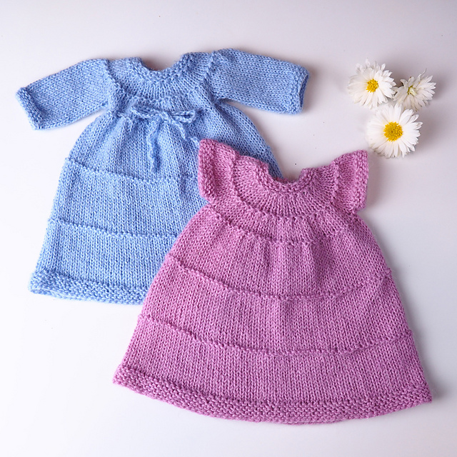 13-15 inch doll dress - Pink Cloud dress