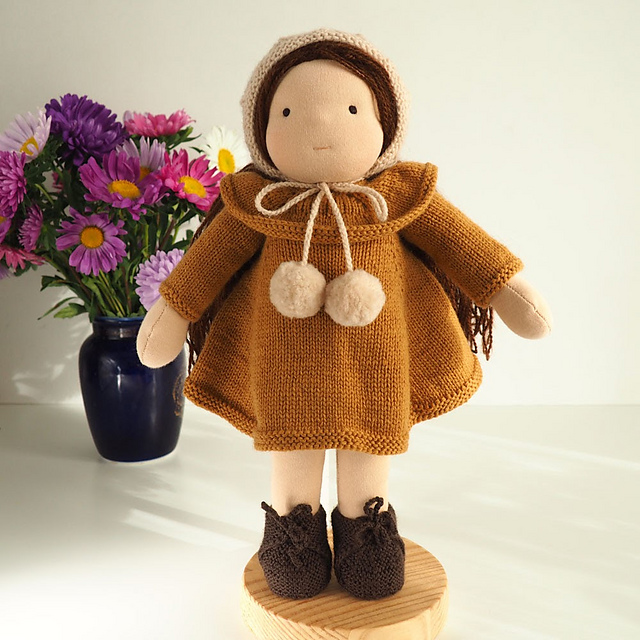 Wild Rose doll dress