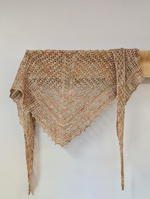 Spring Starflower Shawl