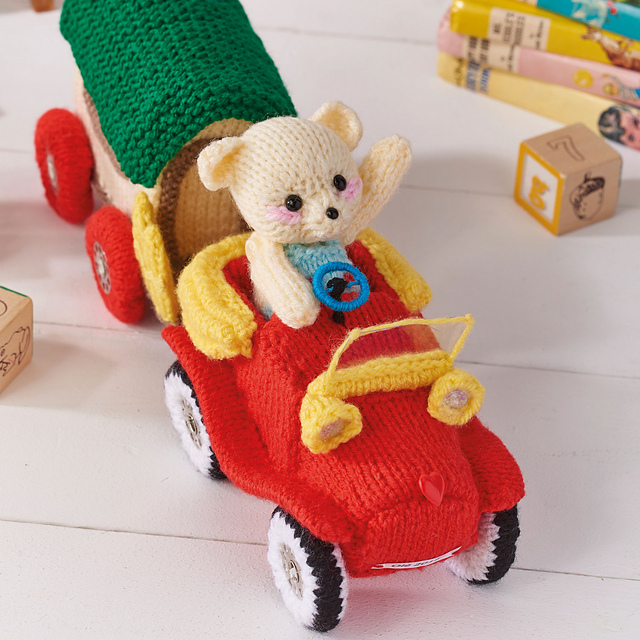 Happy Holidays - car and caravan