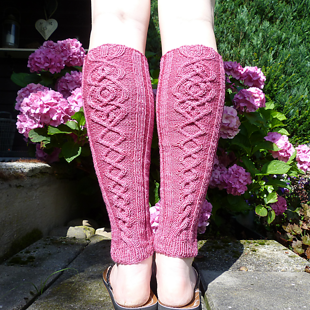 Lavender Legwarmers
