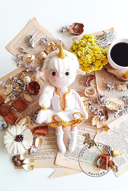 Noorwik Unicorn Girl Amigurumi
