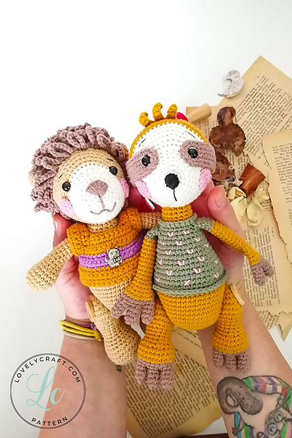 Lion Benrooy Amigurumi