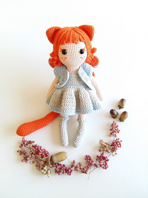 Cat Fairy Girl Amigurumi