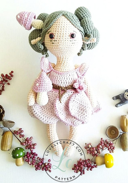 Forest Fairy Lisa Amigurumi