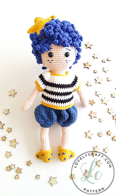 The Night Boy Amigurumi