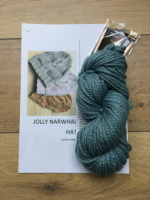 Jolly Narwhal Hat - Chunky Version