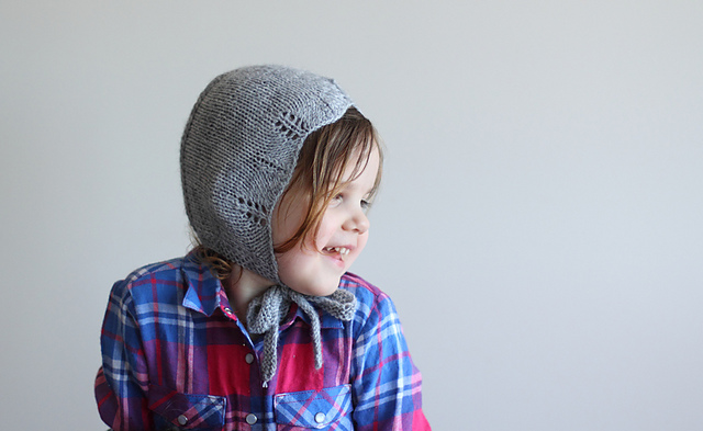 Adorable Lace Edge Bonnet