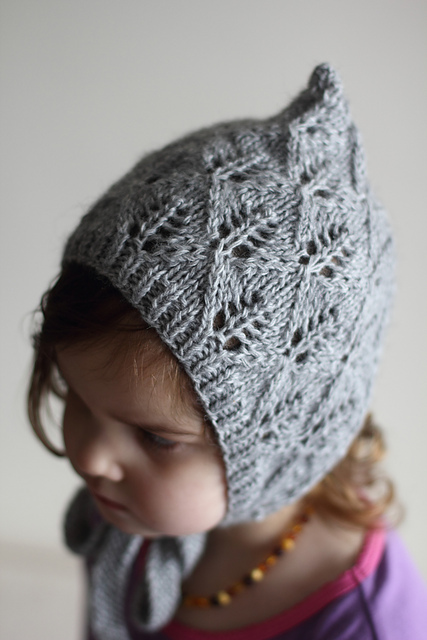 Lilac Leaf Pixie Bonnet