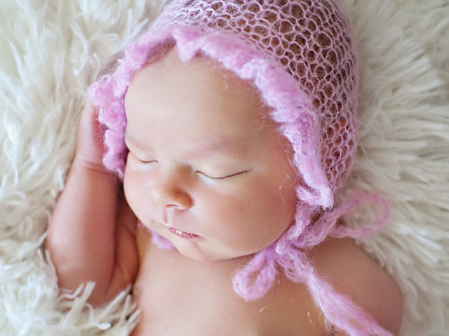 Lourdes Baby Bonnet