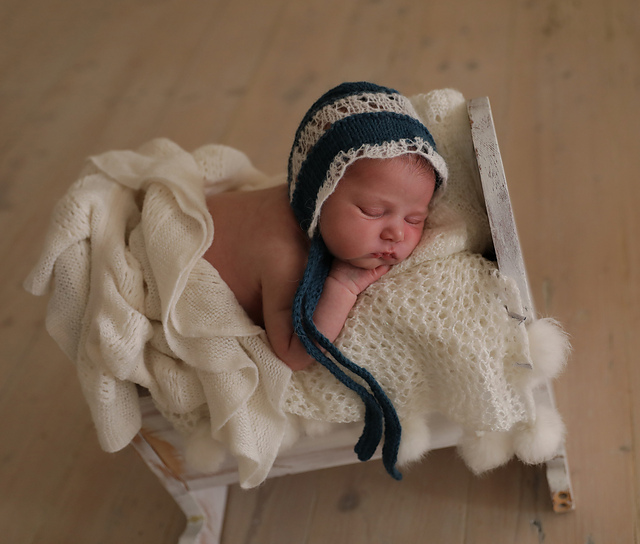 Fancy Double Lace Bonnet