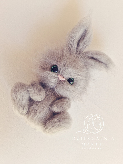 Ravelry: Puffy rabbit pattern by Tomasz Popek Designs
