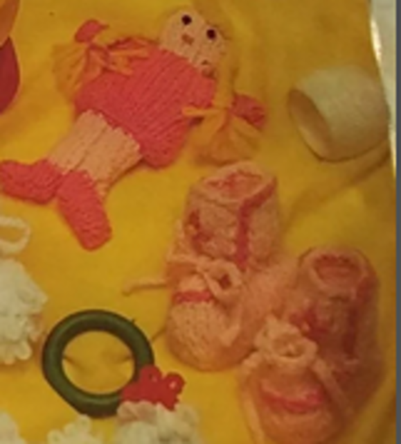 Bootees with Doll