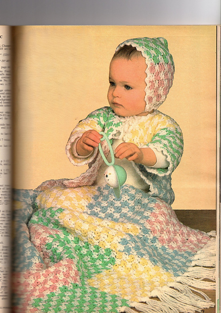Gingham Baby Set