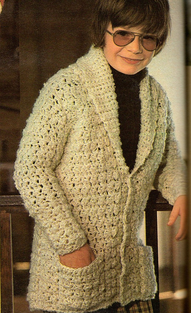 Shawl-Collar Cardigan