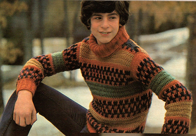 Patterned Pullover