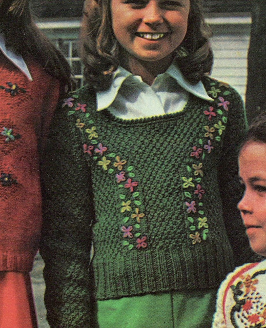 Flowered Pull