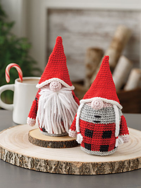 Rustic Gnome Ornaments
