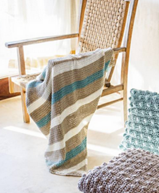 Striped Afghan
