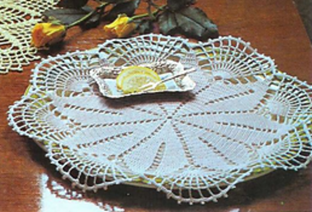 Deux Dessus de Plateau Ronds: Le Citron