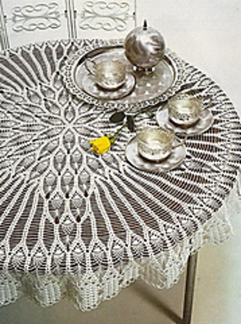 Mantel Redondo "Floraria"