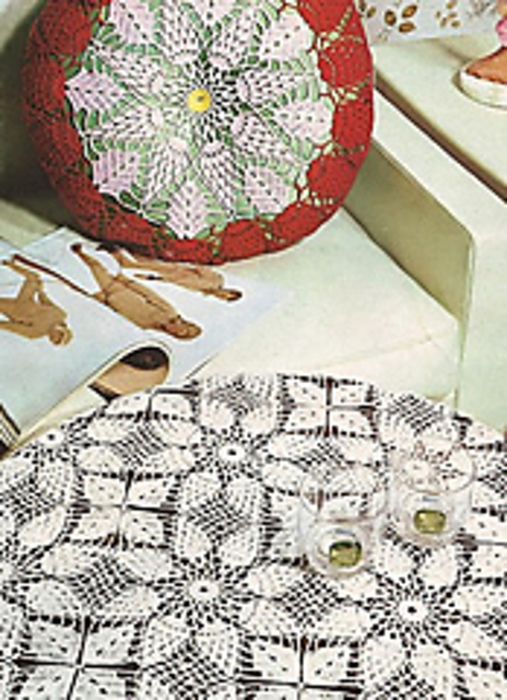 Tapis de table et Coussin d'etoiles