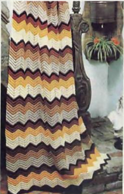 Ripple Afghan