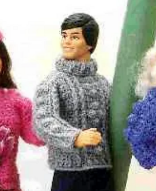 Men's Aran Crochet Pullover