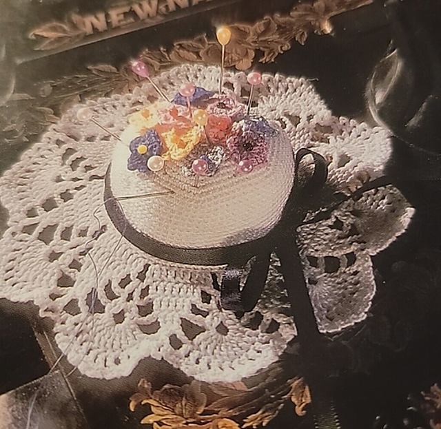 White Flowered Pincushion