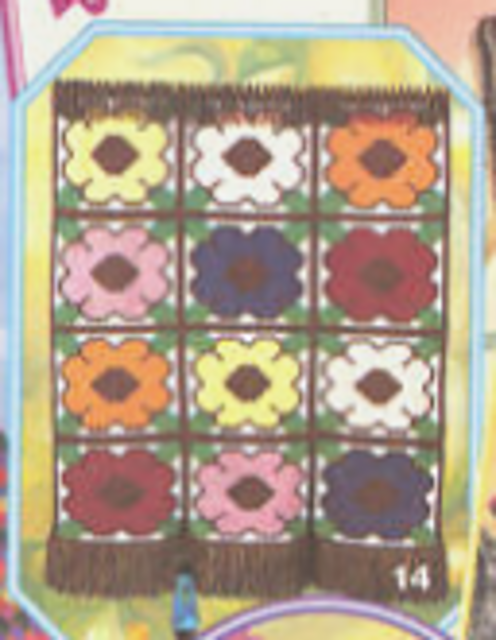 Flower Power Afghan