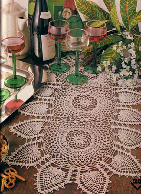Oval Table Runner