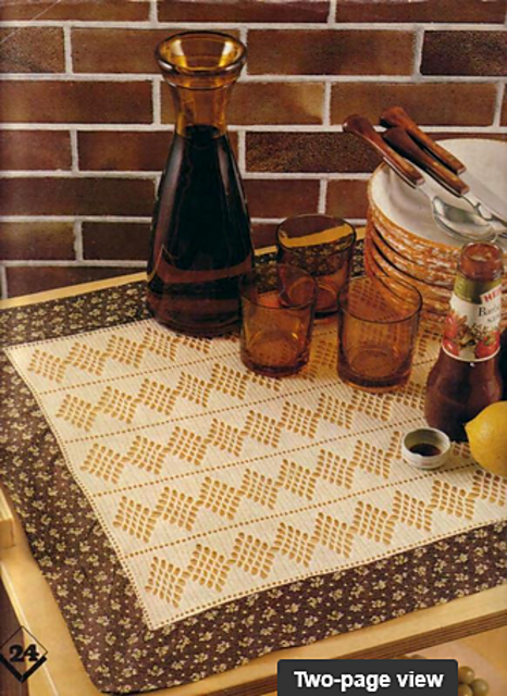 Old Style Table Runner