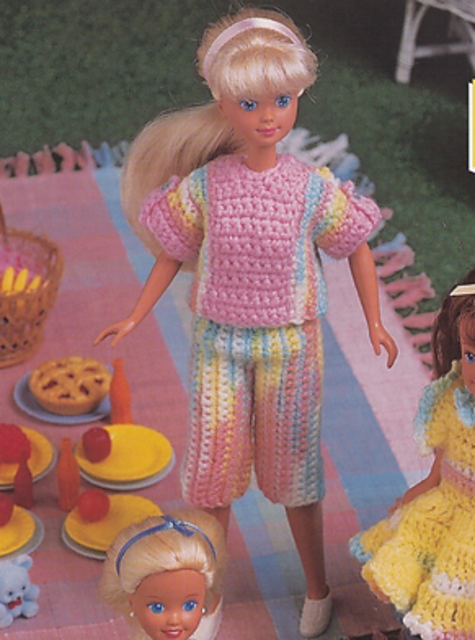 Play Set: Pedal Pushers and Blouse