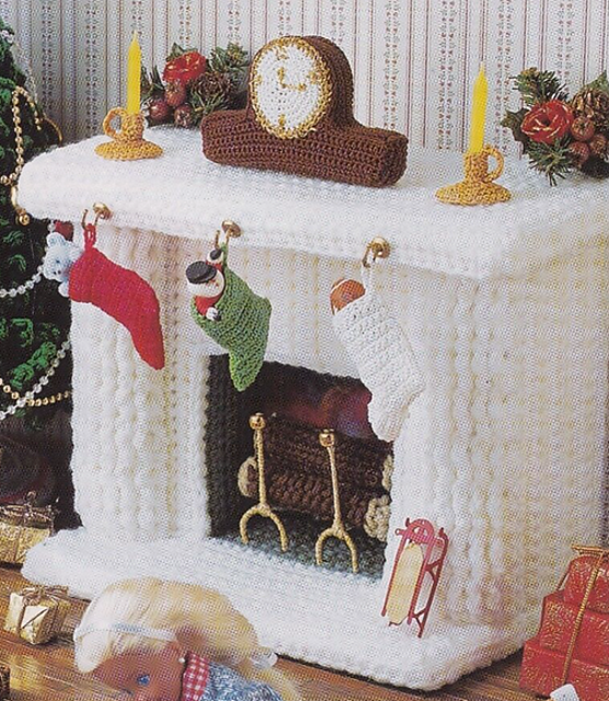Christmas Corner: Fireplace