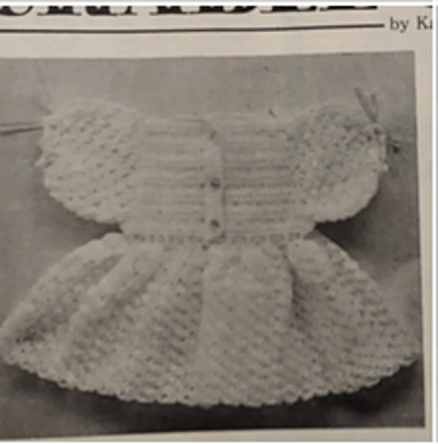 Crocheted Baby Dress