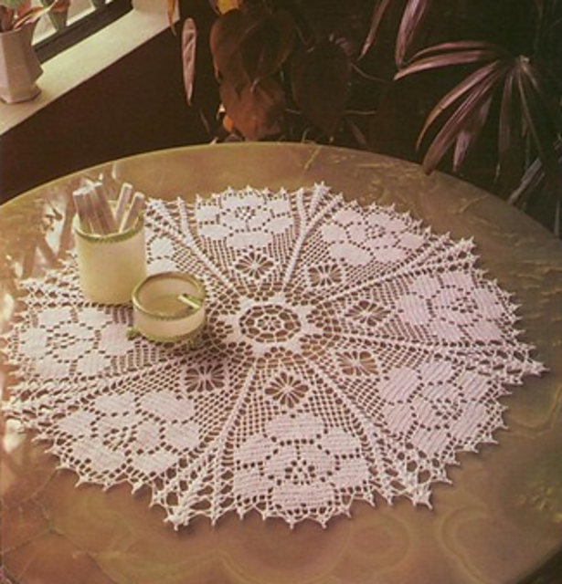 Roseraie table center