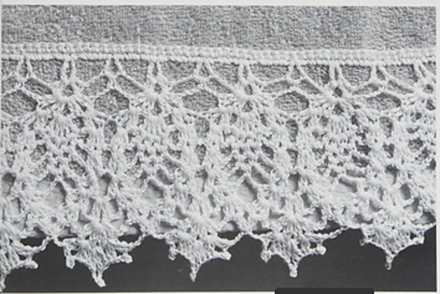 Ravelry: Splendor Edging pattern by American School of Needlework
