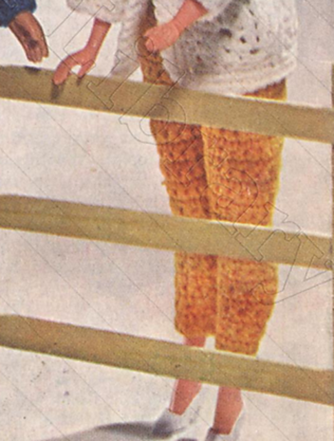 Crocheted Slacks