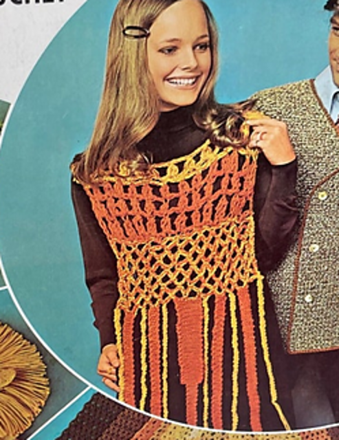 Mesh Poncholette