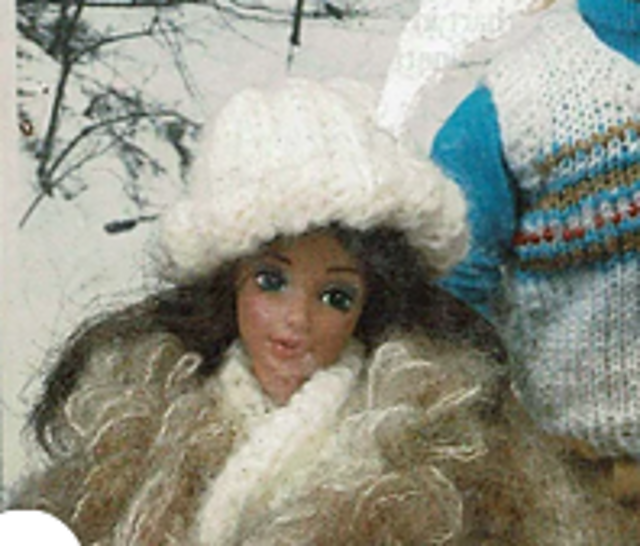 Women's Ski Hat and Scarf