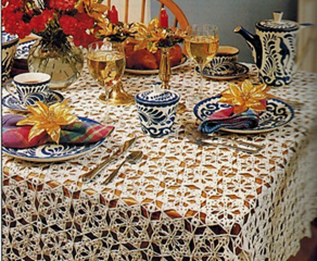Snowflake Tablecloth