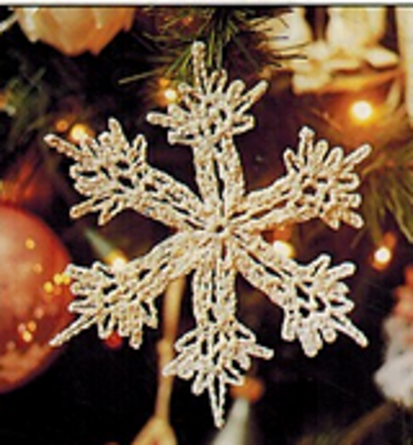 Crystal Star Ornament