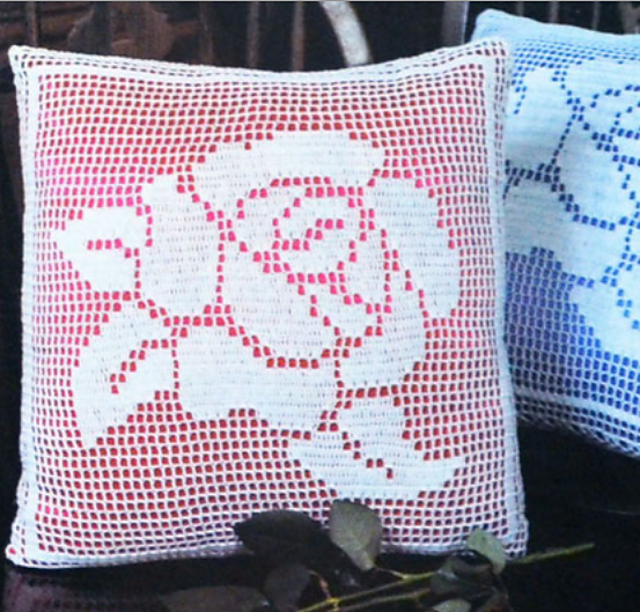 Coussin Rose de The