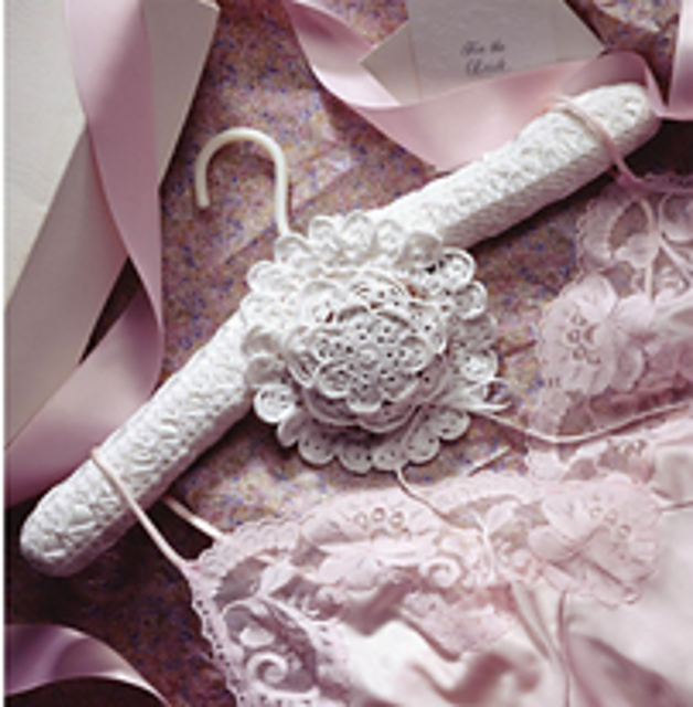 Bride's Sachet Hanger - Hanger Cover